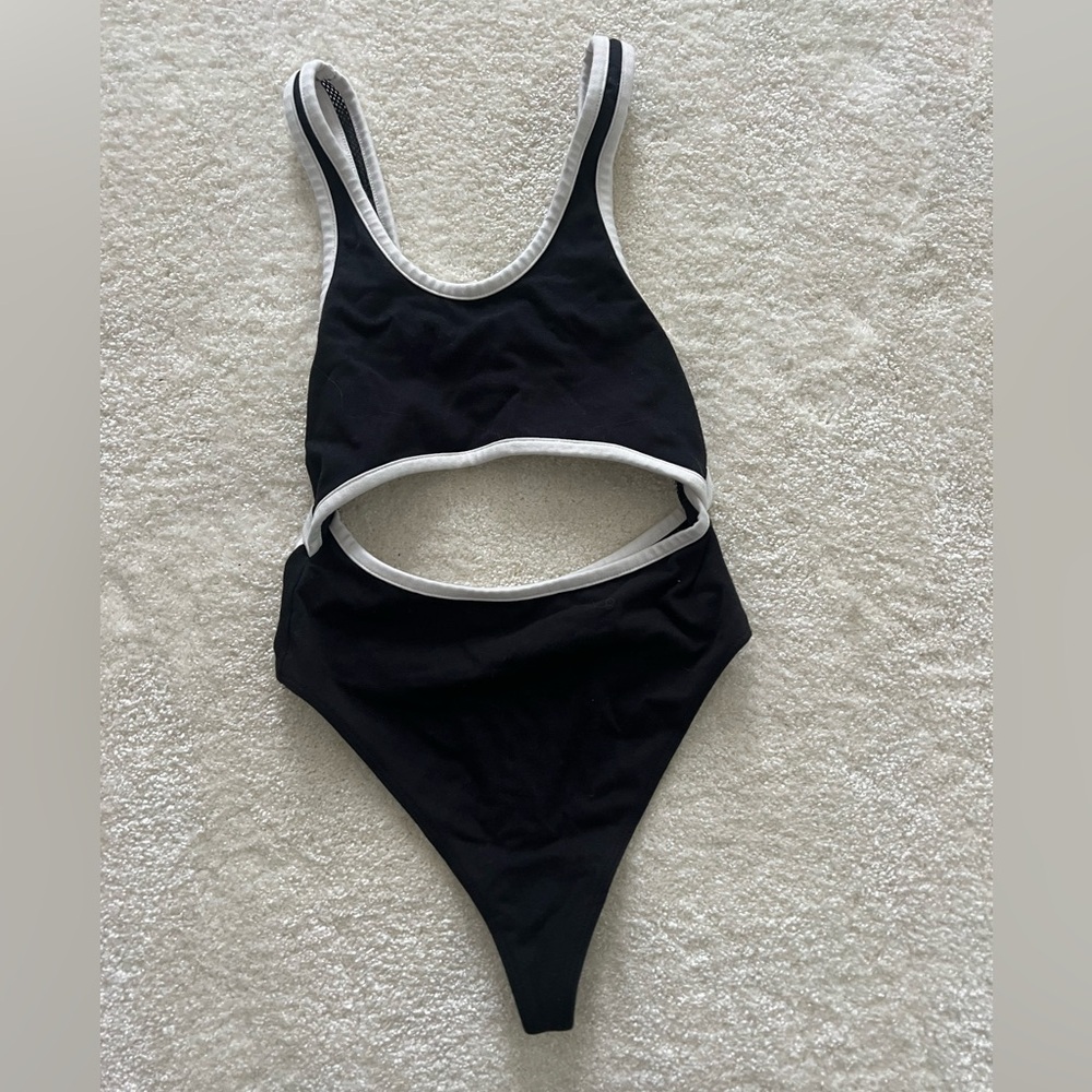 Urban Outfitters Black and White Bodysuit